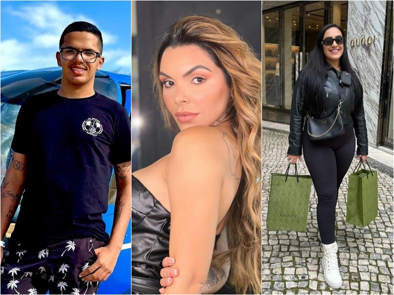 Lokinho, Milena Pamela e Brenda Raquel